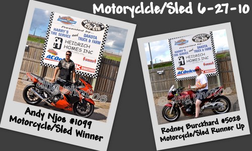 Motorcycle/Sled Winners